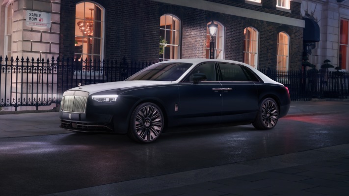 Rolls-Royce Ghost Savile Row 2026. Desktop wallpaper