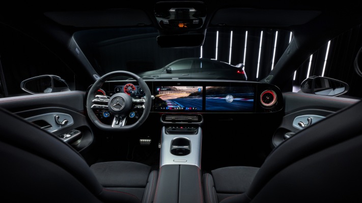 Mercedes-AMG CLA 45 4MATIC+ 2027. Desktop wallpaper