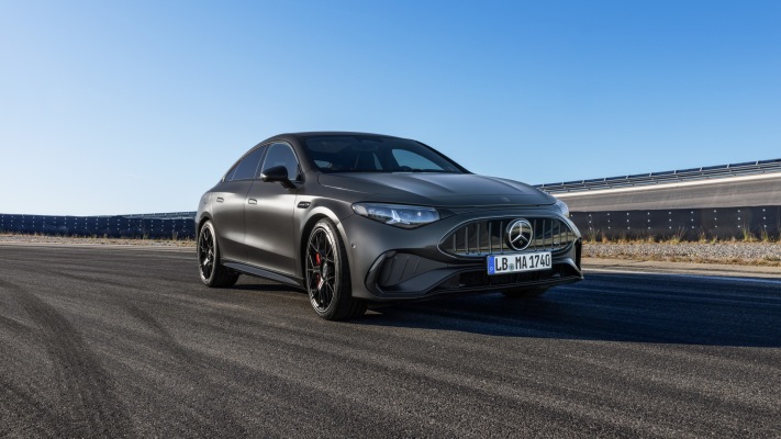 Mercedes-AMG CLA 45 4MATIC+ 2027. Desktop wallpaper