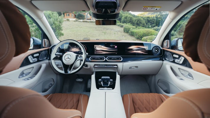 Mercedes-Maybach GLS 680 2027. Desktop wallpaper