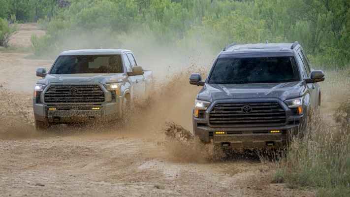 Toyota Sequoia Trailhunter 2027. Desktop wallpaper