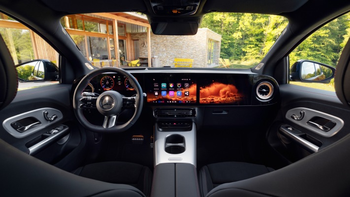 Mercedes-Benz GLA 2027. Desktop wallpaper