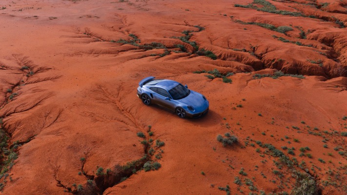 Porsche 911 Turbo S Land Down Under 2026. Desktop wallpaper