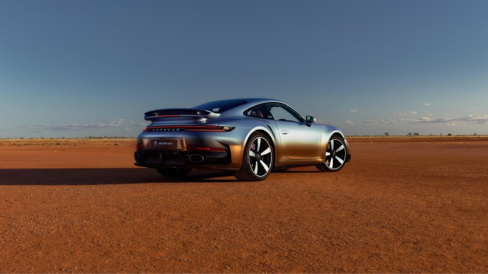 Porsche 911 Turbo S Land Down Under 2026. Desktop wallpaper