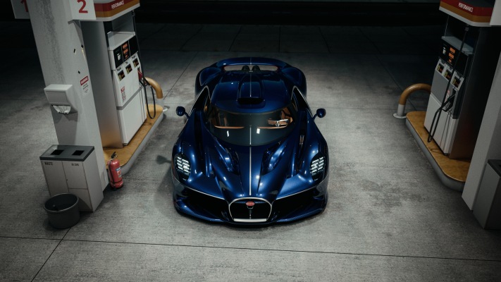 Bugatti Destrier 2027. Desktop wallpaper