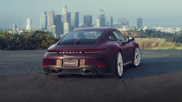 Porsche 911 Carrera S Manual Transmission USA Version 2027. Desktop wallpaper