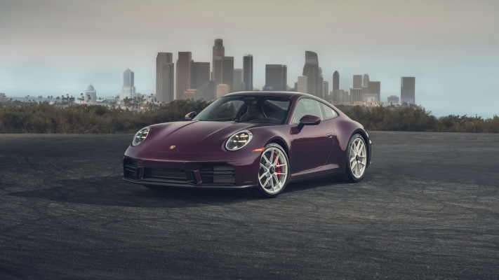 Porsche 911 Carrera S Manual Transmission USA Version 2027. Desktop wallpaper