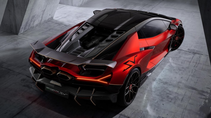 Lamborghini Revuelto SV 2026. Desktop wallpaper
