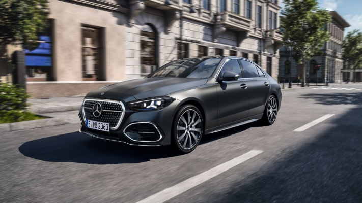 Mercedes-Benz C-Class 2027. Desktop wallpaper