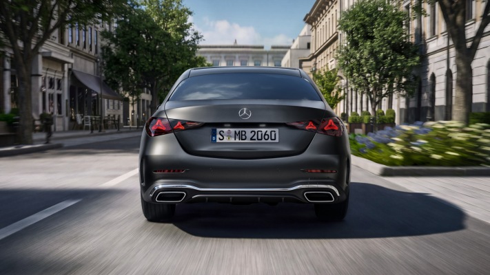 Mercedes-Benz C-Class 2027. Desktop wallpaper