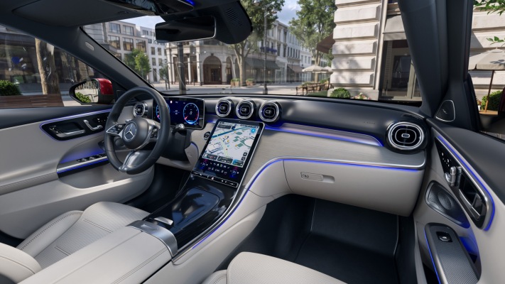 Mercedes-Benz C-Class Estate 2027. Desktop wallpaper