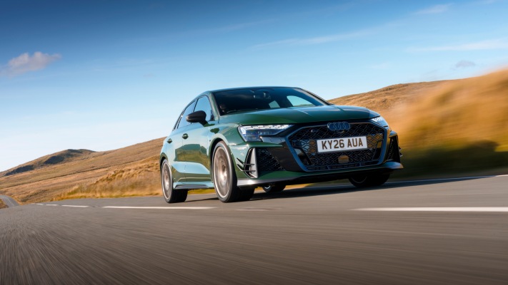 Audi RS 3 Sportback Competition Limited UK Version 2026. Desktop wallpaper