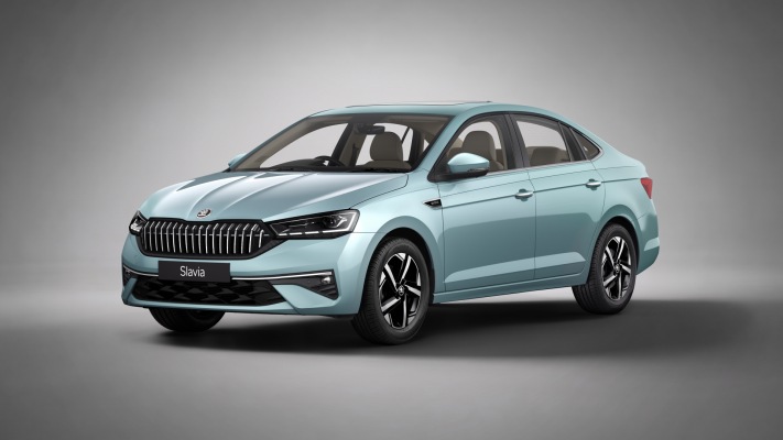 Skoda Slavia Prestige 2027. Desktop wallpaper