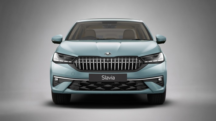 Skoda Slavia Prestige 2027. Desktop wallpaper