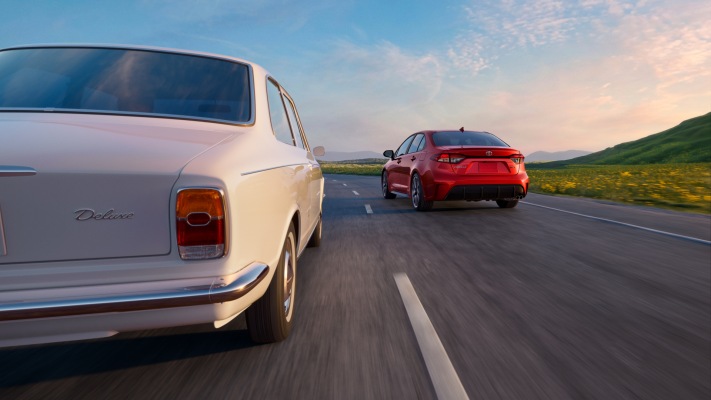Toyota Corolla 60th Anniversary 2027. Desktop wallpaper