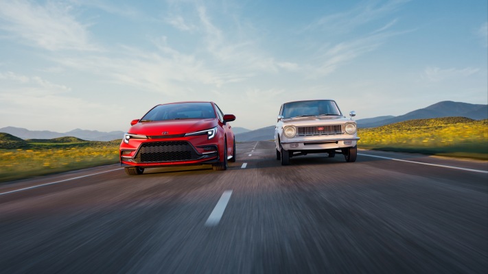 Toyota Corolla 60th Anniversary 2027. Desktop wallpaper