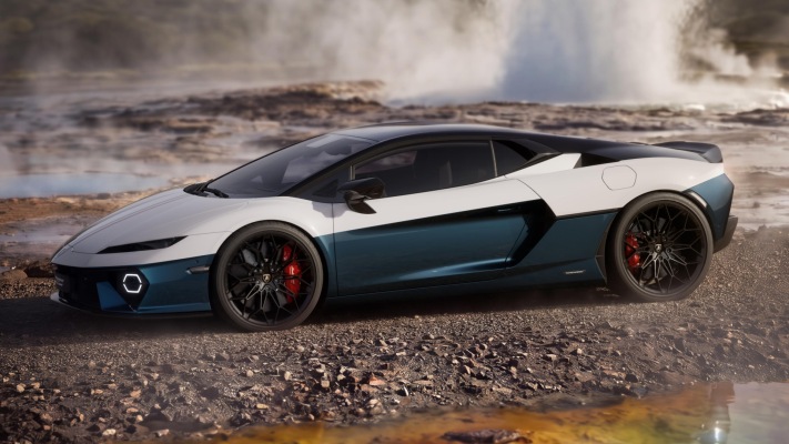 Lamborghini Temerario Tricolore 2026. Desktop wallpaper