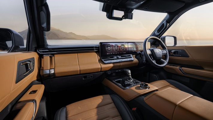 Mitsubishi Pajero 2027. Desktop wallpaper