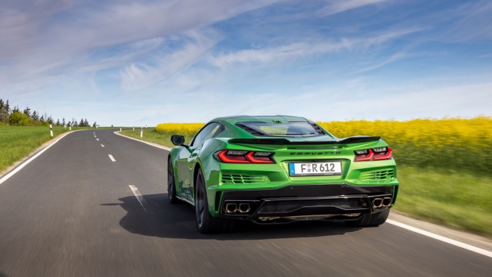 Chevrolet Corvette E-Ray EU Version 2026. Desktop wallpaper