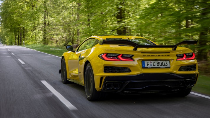 Chevrolet Corvette Z06 EU Version 2026. Desktop wallpaper