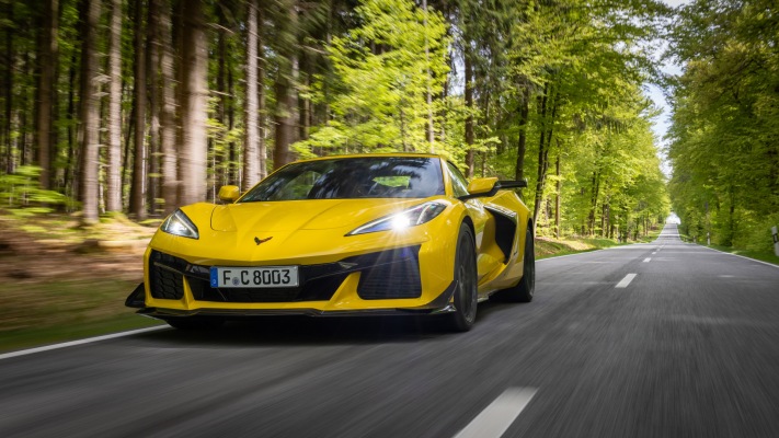 Chevrolet Corvette Z06 EU Version 2026. Desktop wallpaper