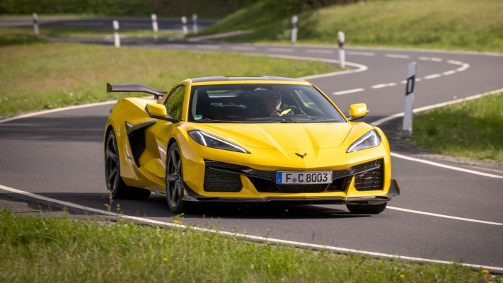 Chevrolet Corvette Z06 EU Version 2026. Desktop wallpaper