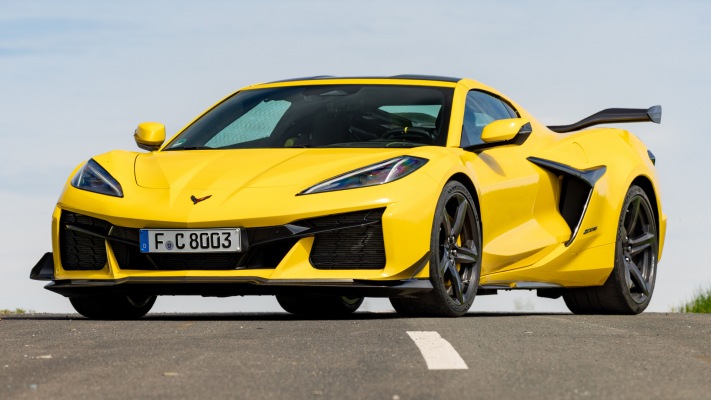 Chevrolet Corvette Z06 EU Version 2026. Desktop wallpaper