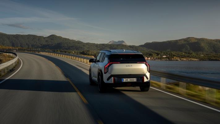 Kia EV3 GT 2027. Desktop wallpaper