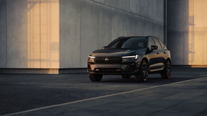 Volvo XC60 Black Edition 2027. Desktop wallpaper