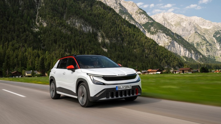Skoda Epiq 2027 First Edition. Desktop wallpaper