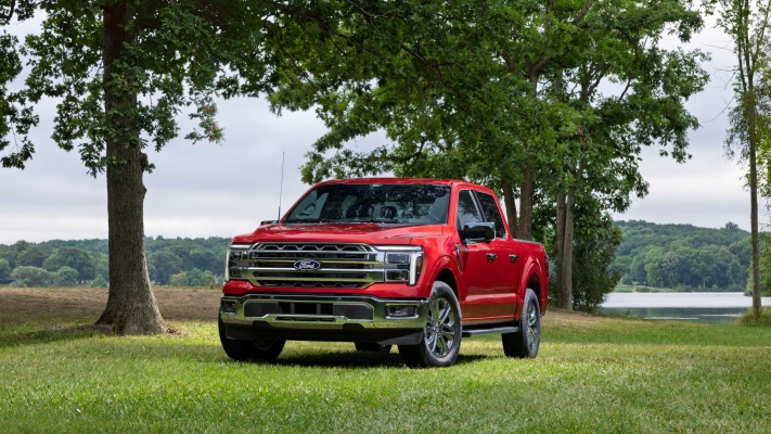 Ford F-150 Lariat 2027. Desktop wallpaper
