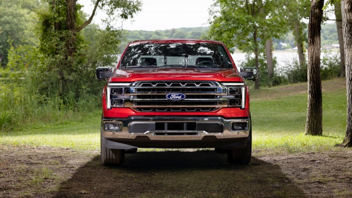 Ford F-150 Lariat 2027. Desktop wallpaper