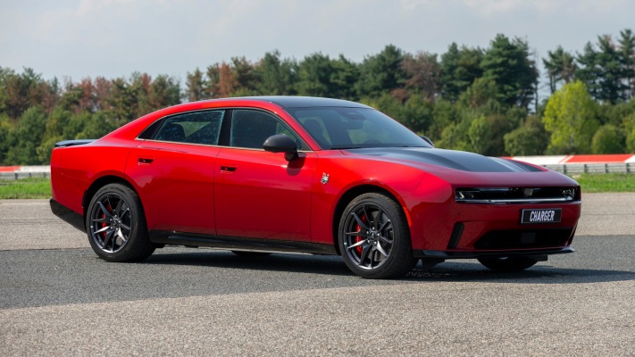 Dodge Charger Daytona 4-door EU Version 2027. Desktop wallpaper