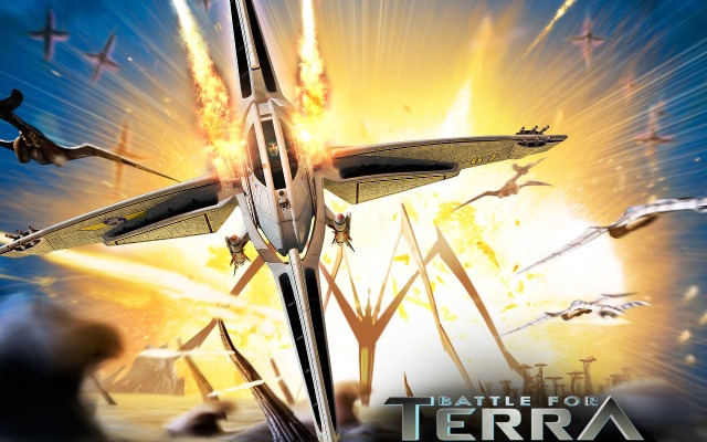 Battle for Terra. Desktop wallpaper