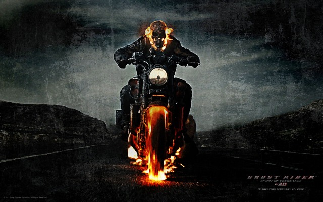 Ghost Rider: Spirit of Vengeance. Desktop wallpaper