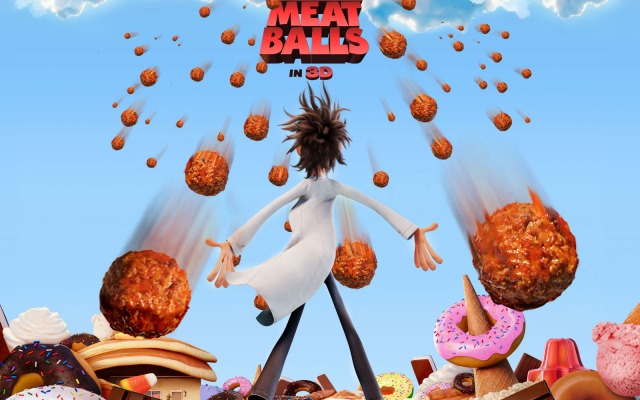 Cloudy with a Chance of Meatballs. Desktop wallpaper