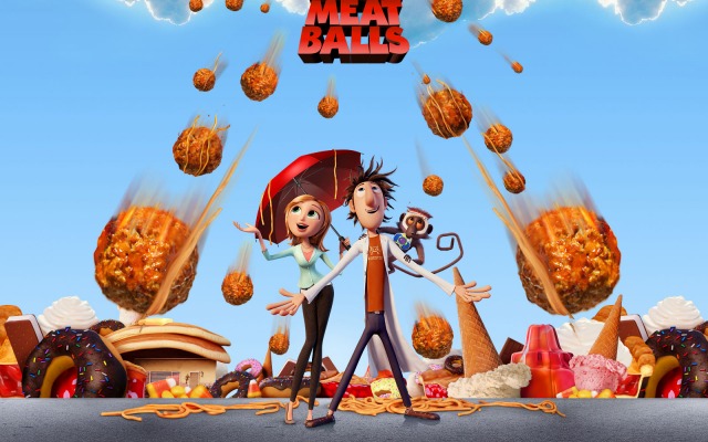 Cloudy with a Chance of Meatballs. Desktop wallpaper