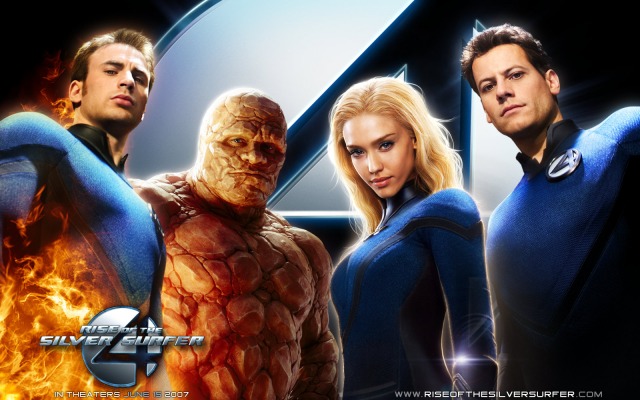 Fantastic Four: Rise of the Silver Surfer. Desktop wallpaper