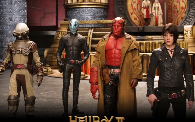 Hellboy 2: The Golden Army. Desktop wallpaper