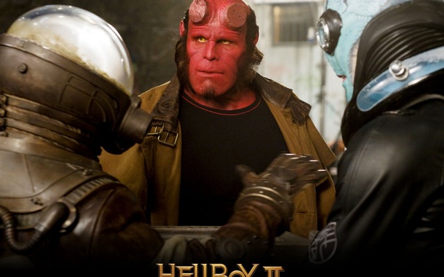 Hellboy 2: The Golden Army. Desktop wallpaper