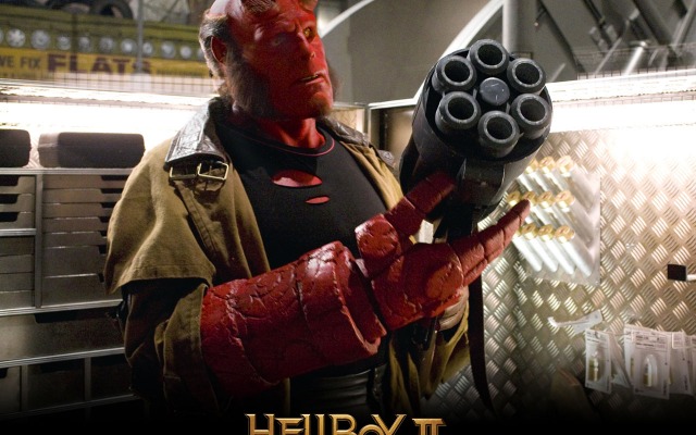 Hellboy 2: The Golden Army. Desktop wallpaper