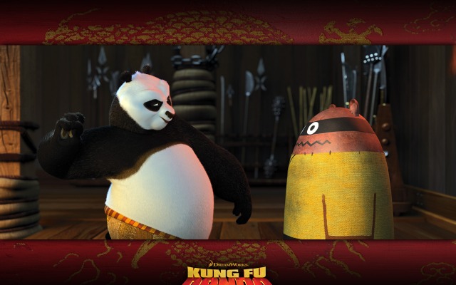 Kung Fu Panda. Desktop wallpaper