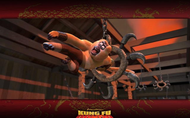 Kung Fu Panda. Desktop wallpaper