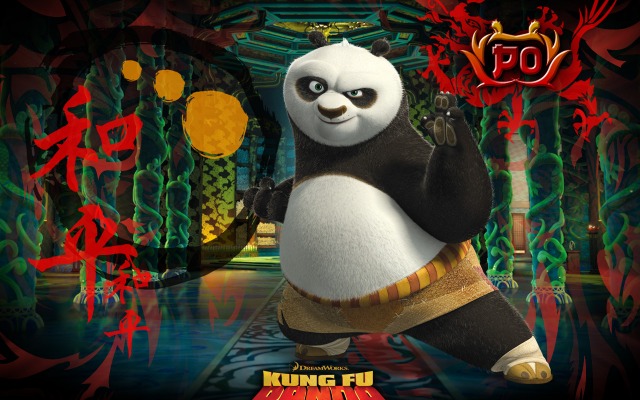 Kung Fu Panda. Desktop wallpaper