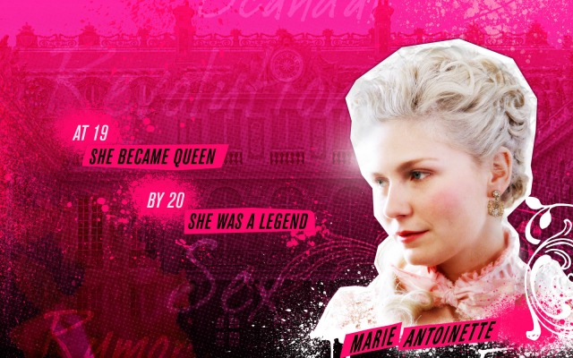 Marie Antoinette. Desktop wallpaper