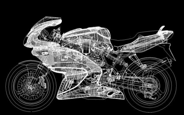 Motorbikes. Desktop wallpaper