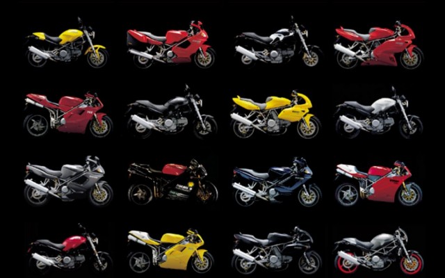 Motorbikes. Desktop wallpaper