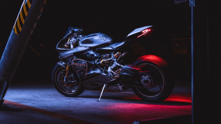 Ducati Panigale 1199 S. Desktop wallpaper