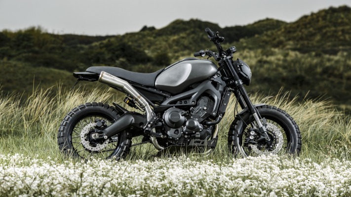 Yamaha XSR900. Desktop wallpaper