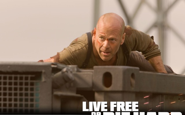 Live Free or Die Hard. Desktop wallpaper